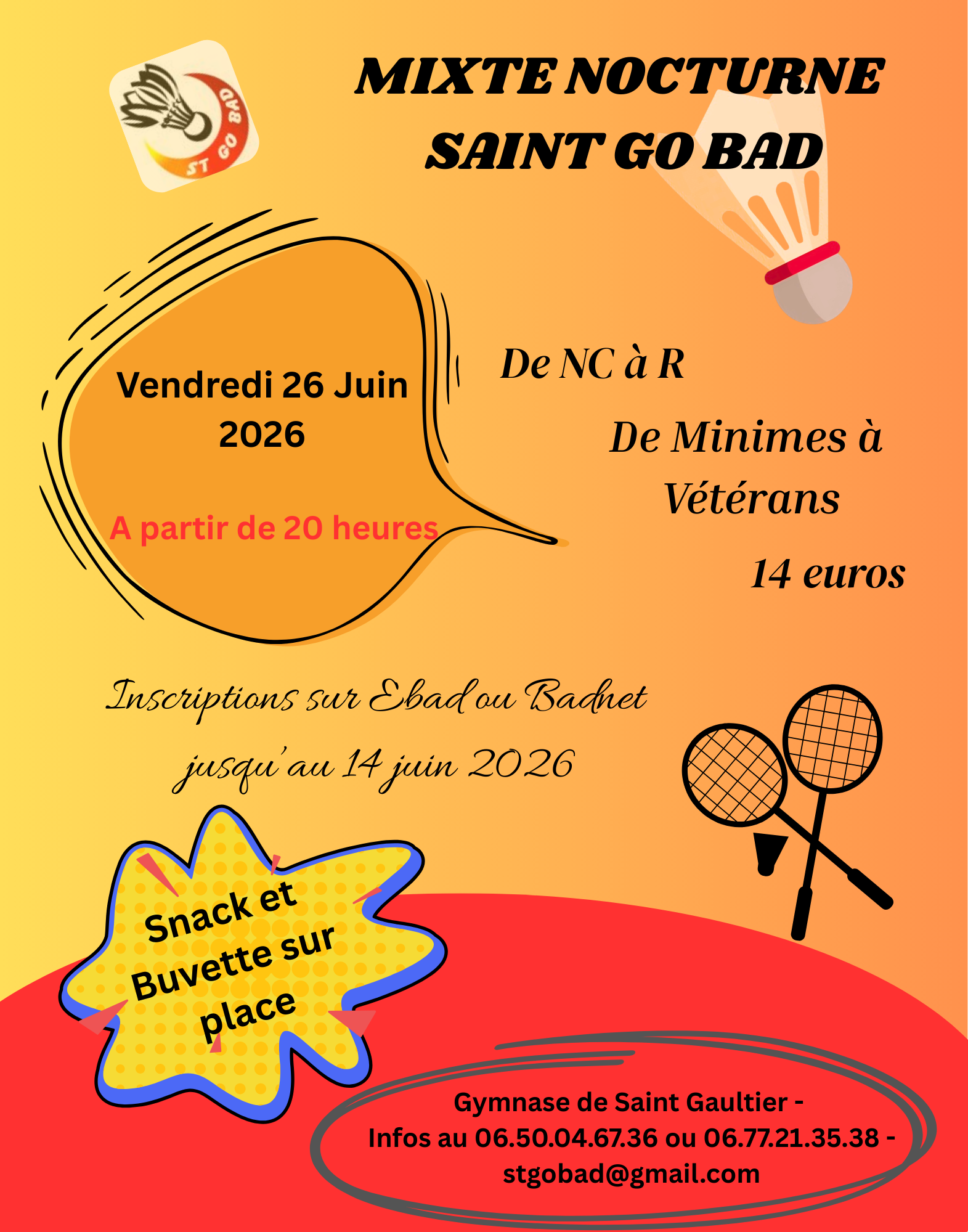 MIXTE NOCTURNE ST GO BAD